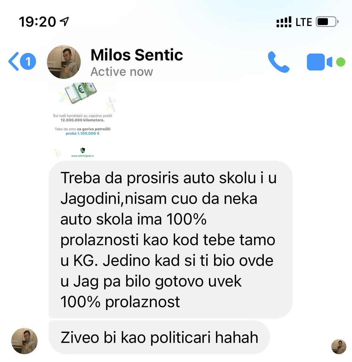 Recenzija kandidata auto-škole Zeleni Signal Kragujevac